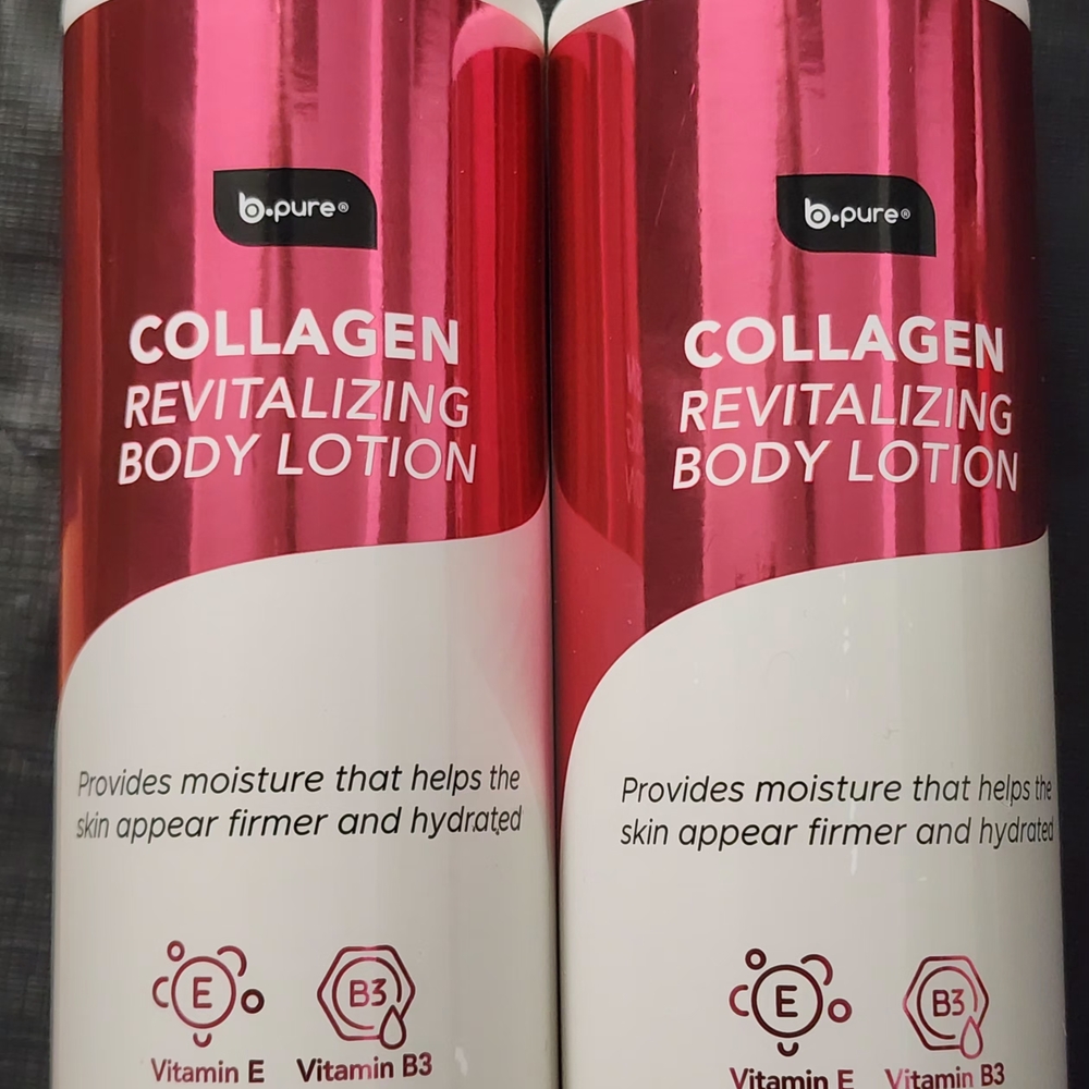 B-Pure Collagen Revitalizing Body Lotion With Vitamin E and Vitamin B3